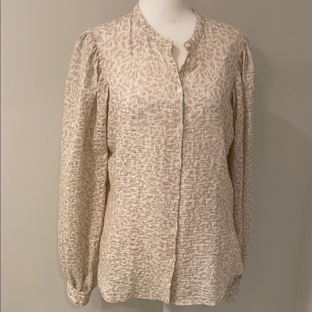 Peter Millar Button-Down Blouse